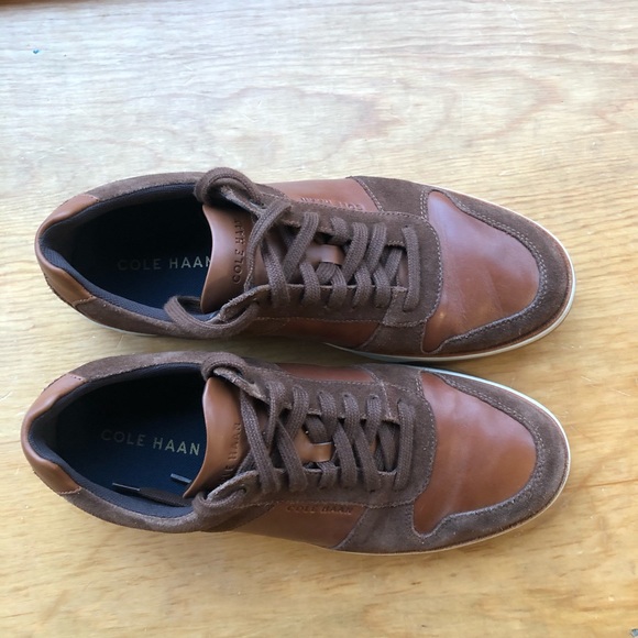 Cole Haan Grand Pro leather sneakers size 10.5 - Picture 2 of 7